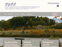 Tablet Screenshot of gjrent.com